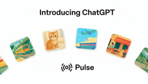 Screenshot of ChatGPT Pulse interface showing trending topics