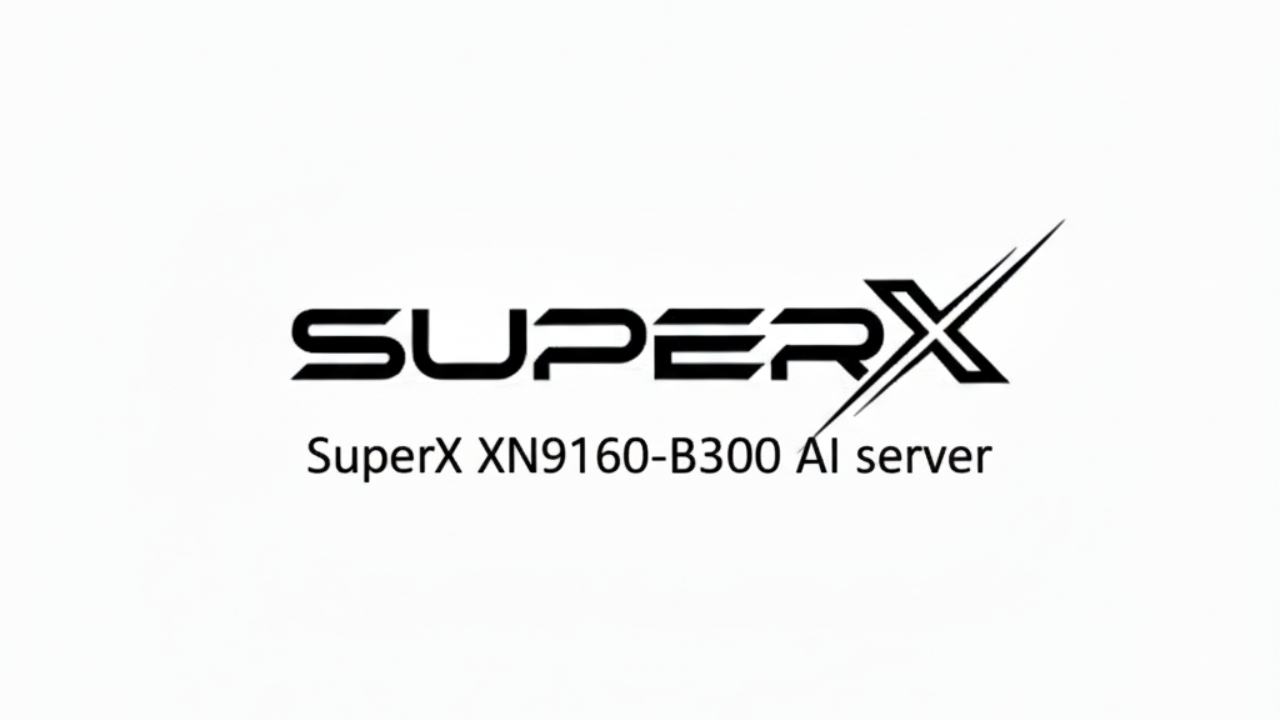 SuperX XN9160-B300 AI server